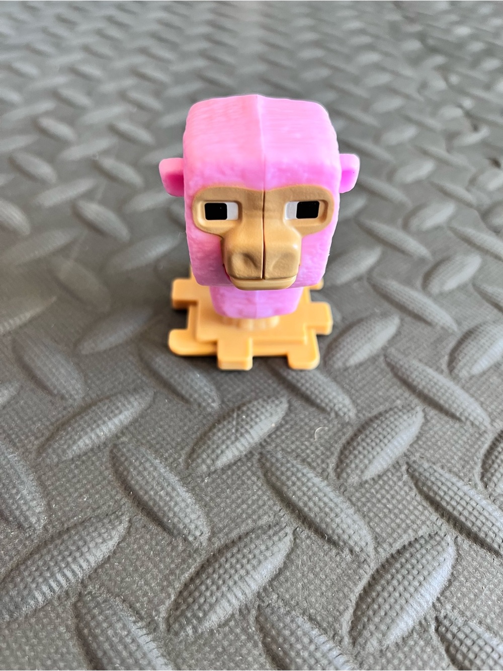 Minecraft Pink Sheep Figure